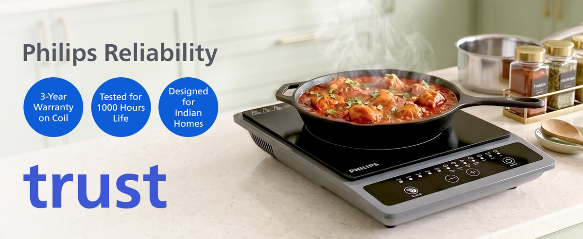 Philips 1300W Induction Cook Top - HD4934/00