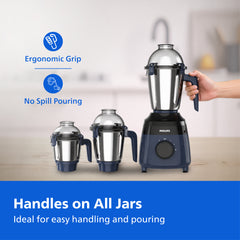 Philips 750W 3-Jar Mixer Grinder - HR7000/01