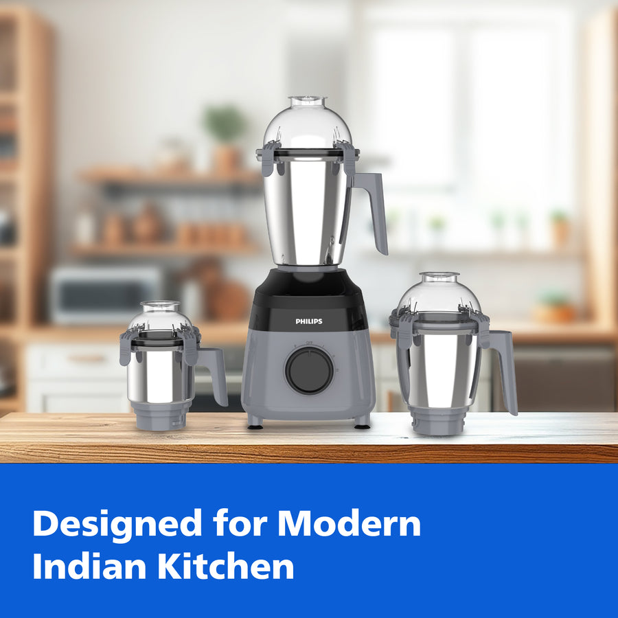 Philips 750W 3-Jar Mixer Grinder - HR7000/00