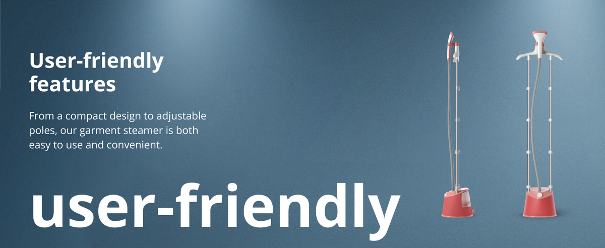 Philips 1800W Standing Steamer - STE1020/40