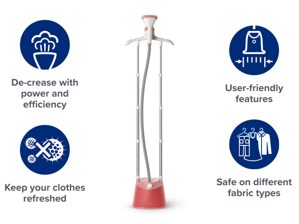 Philips 1800W Standing Steamer - STE1020/40
