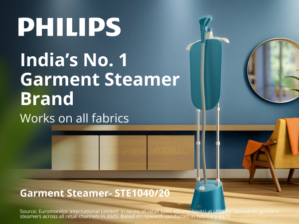 Philips 1800W 4-Setting Steamer - STE1040/20