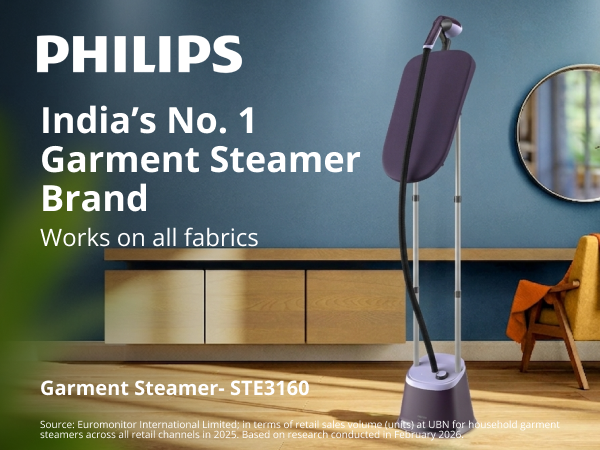 Philips Tiltable Styleboard Steamer - STE3160/30