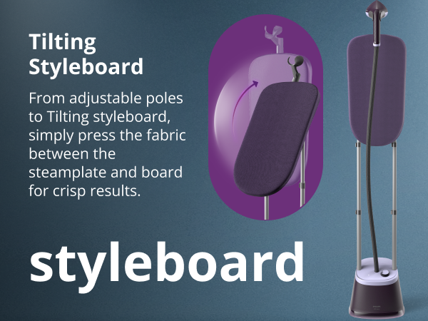 Philips Tiltable Styleboard Steamer - STE3160/30