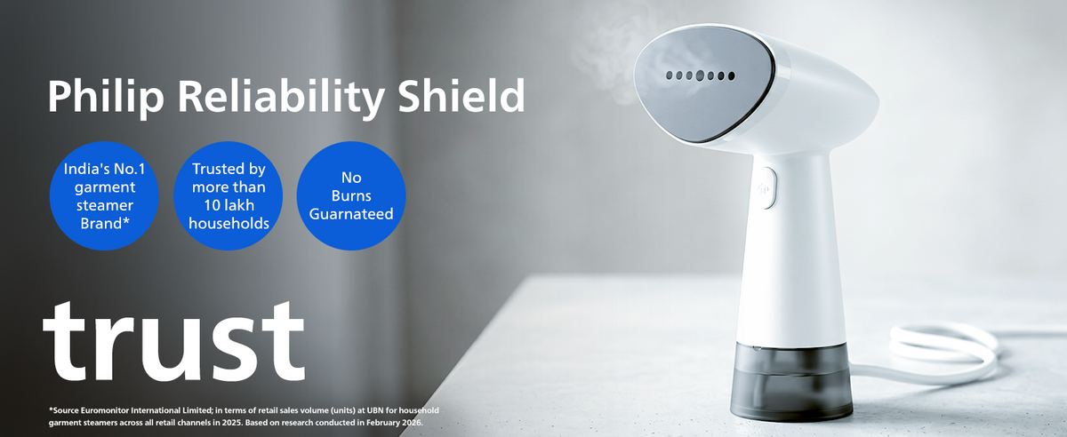 Philips Handheld Garment Steamer - STH1010/10