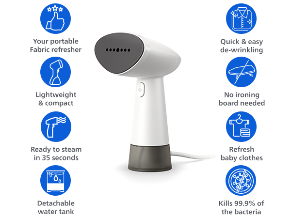 Philips Handheld Garment Steamer - STH1010/10