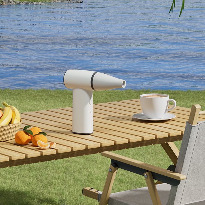 Portable jet fan