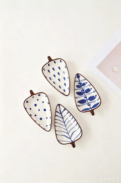 4 Leaf shaped platter