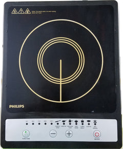 Refurbished PHILIPS 1500 W Induction Cooktop Push Button (Black, Daily Collection 1500-Watt) - HD4920/00-REF