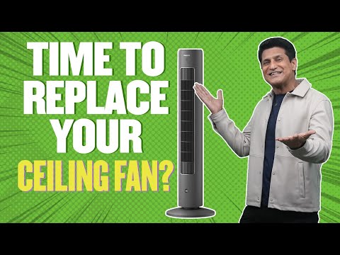 Philips Bladeless Tower Fan - CX5535/11